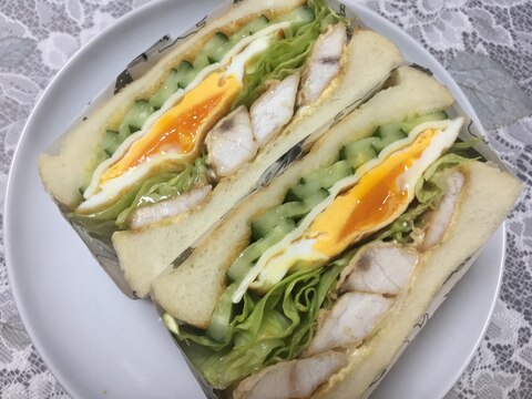 わんぱくサンド★照り焼きフィッシュ★